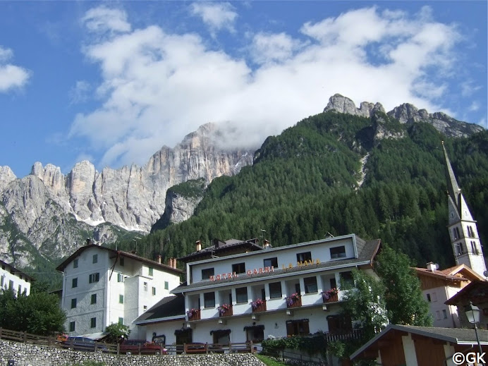 Alleghe - nachmittags lacht wieder die Sonne!