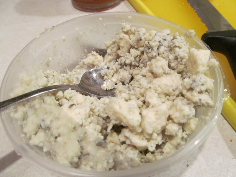 Corcoran Street Kitchen Apricot and Blue Cheese Crostini