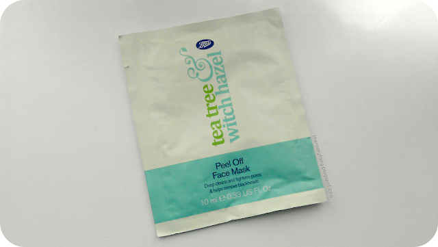 Boots Tea Tree & Witch Hazel Peel Off Mask