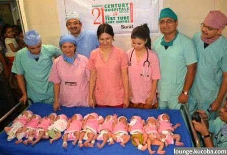 Anak Kembar Terbanyak di Dunia anak kembar