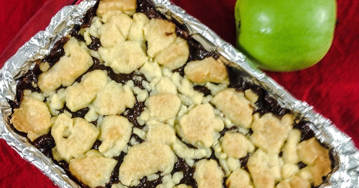 The Harried Cook Secret Recipe Club Caramel Apple Shortbread Squares