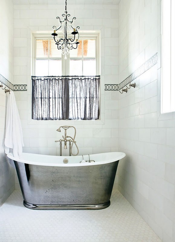 Down and Out Chic Interiors Pretty (Girly) Bathrooms