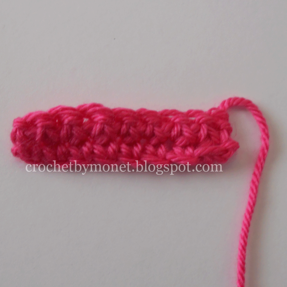 CrochetByMonet: Crochet Hair Bow Pattern