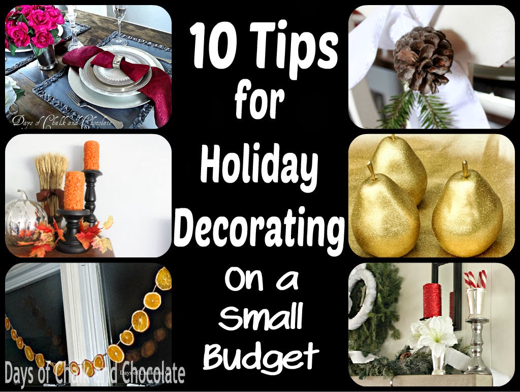 Holiday Decorating Tips on a Budget for every season! Deja Vue Designs