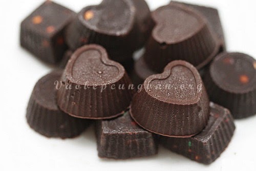 Cách làm Chocolate đơn giản cho Valetine 