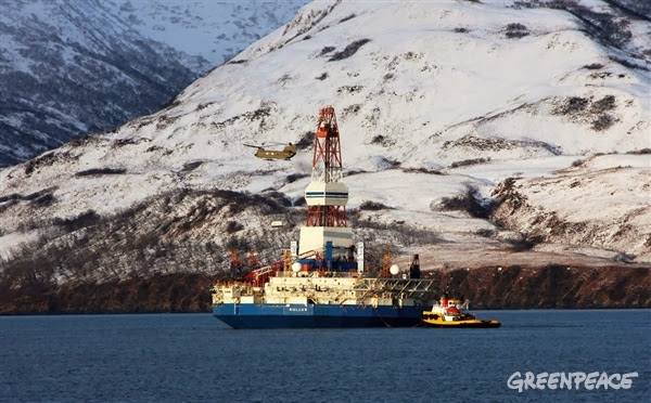 La realidad ecológica del Artico (extracciones de petroleo)