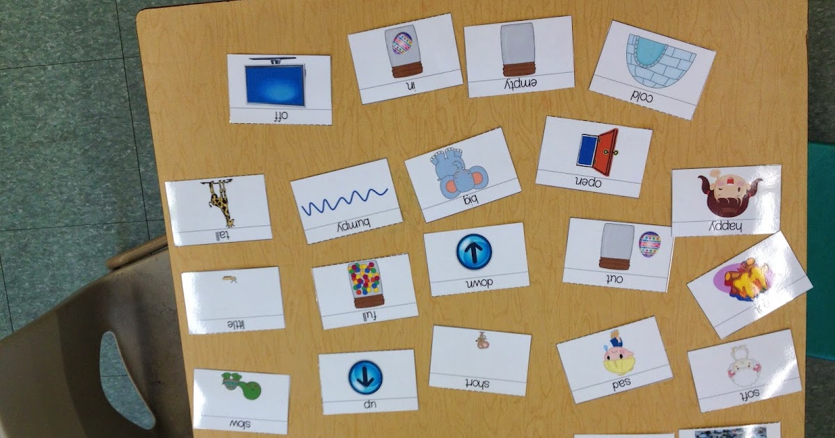 All Things Kindergarten: Opposites