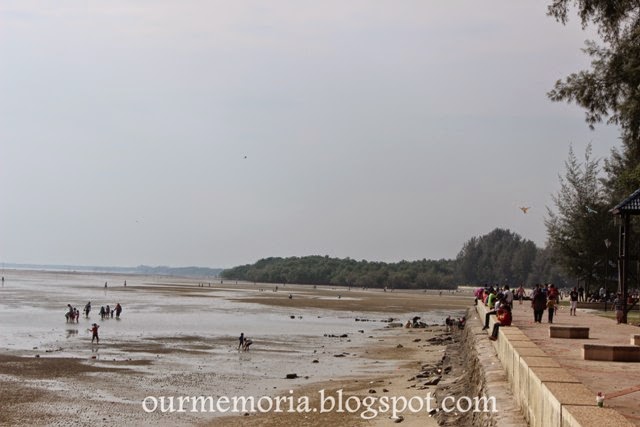 Bersiar Siar Di Pantai Morib Banting