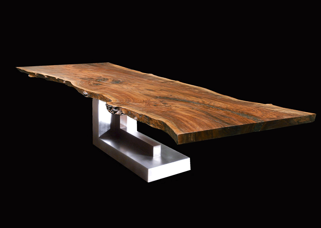 DE SIGN OF THE TIMES INCREDIBLE LIVE EDGE TABLES MY NEW LOVE