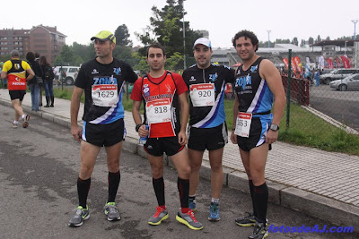 Media maratón gijón,David Villoria, de todo un poco