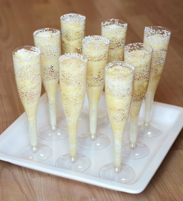 Champagne Glass Cake Stands Champagne Glass Cake Stands