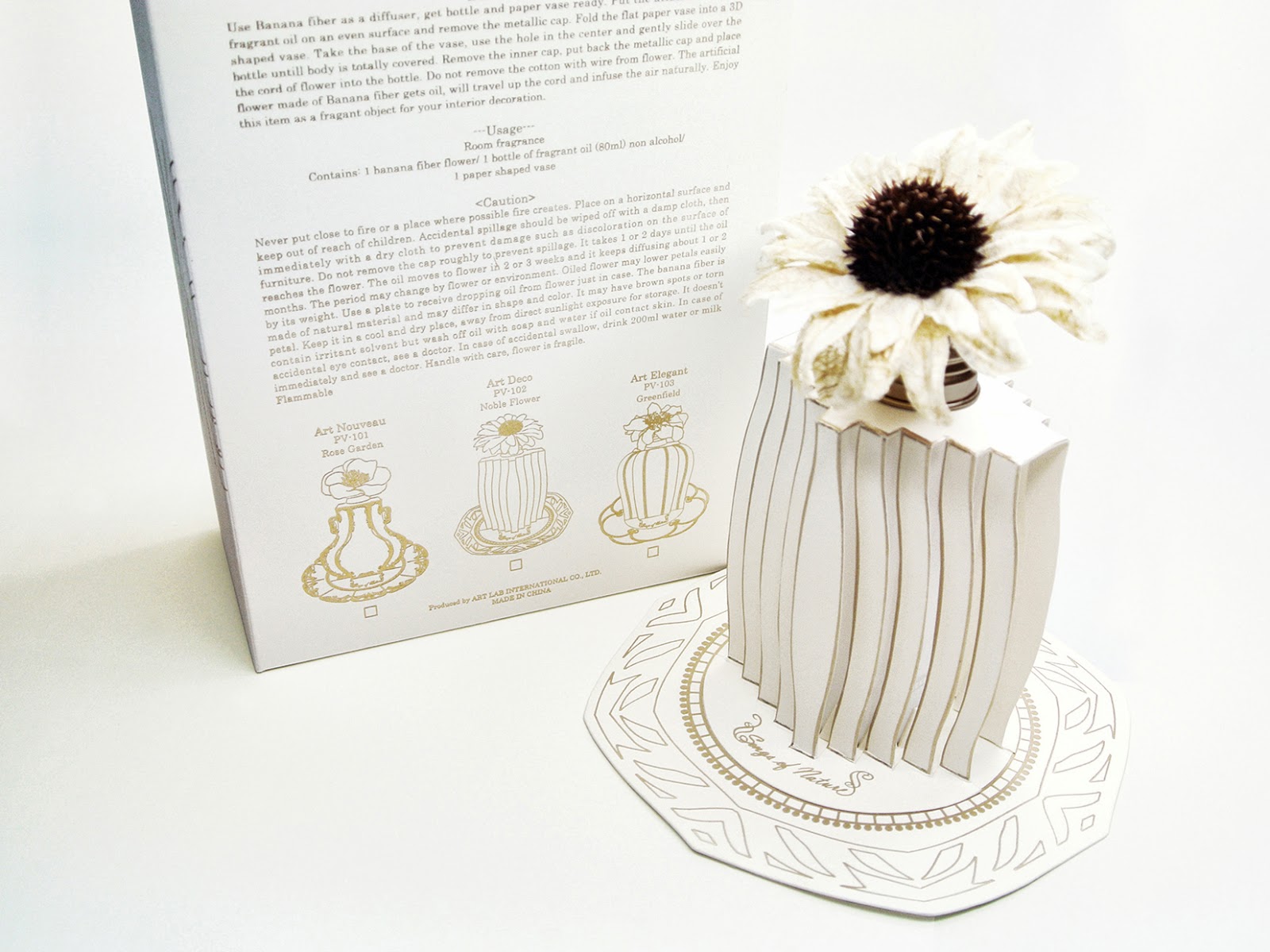 Songs Of Nature Paper Vase on Packaging of the World Creative Package Design Gallery