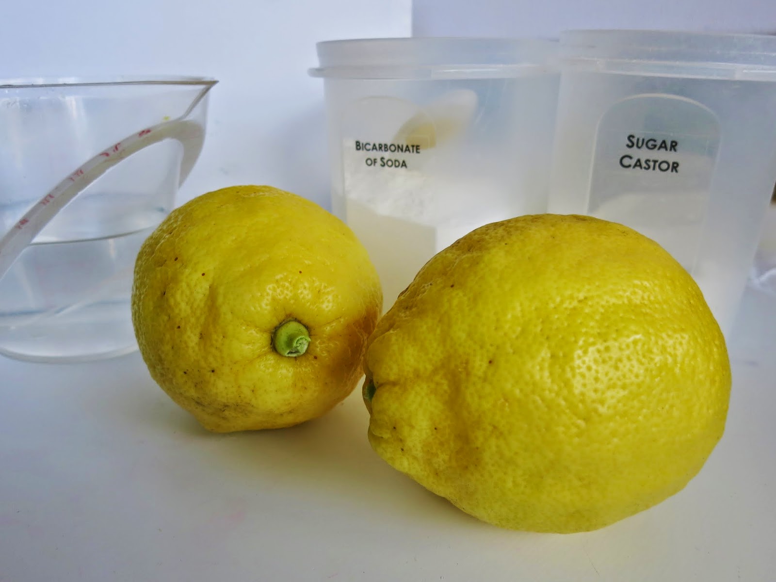 Learn with Play at Home How to make Fizzing Lemonade. Edible Science