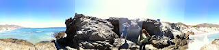 panorama on the rocks