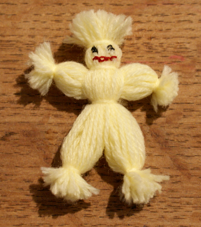lightly enchanted Corn Husk Dolls