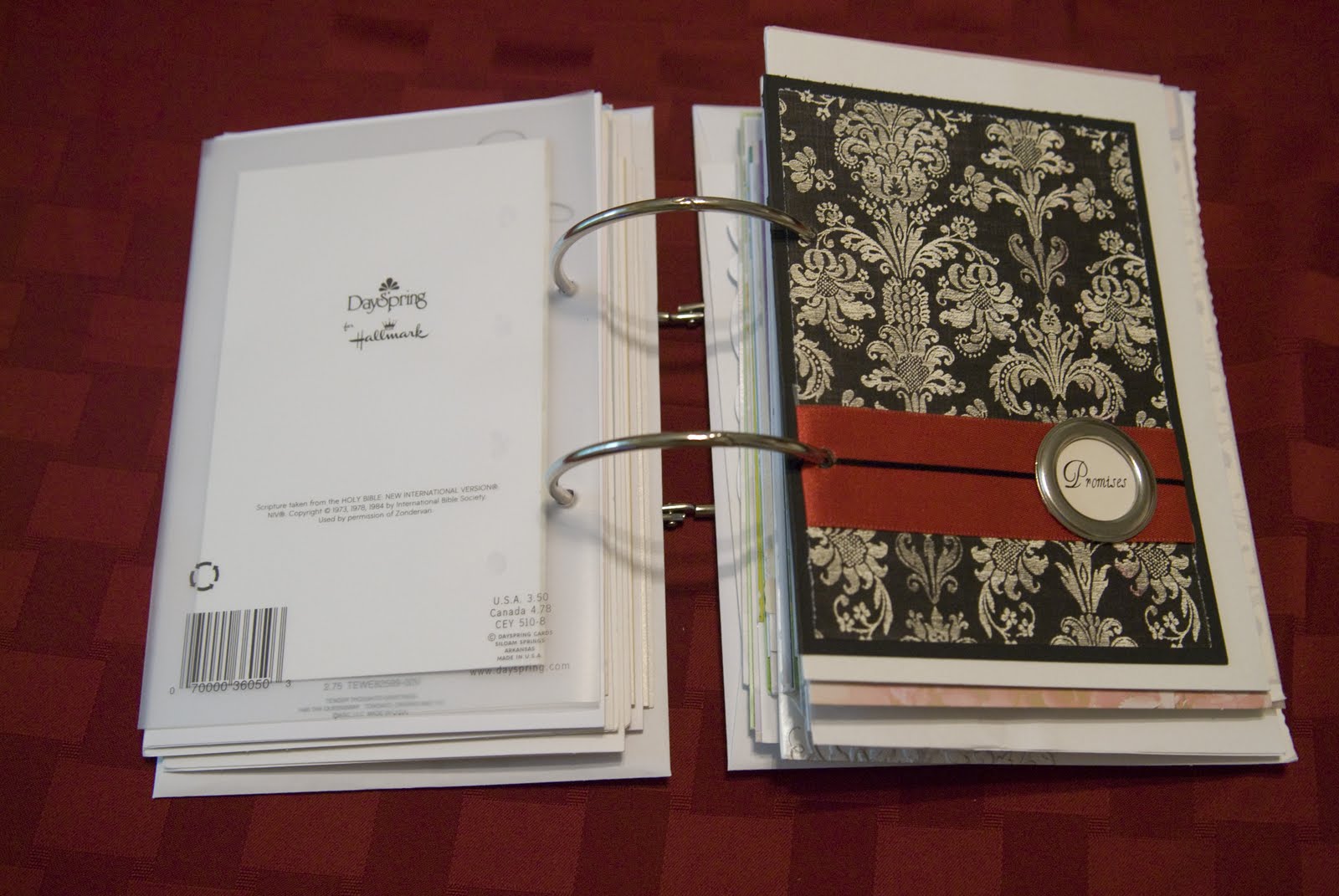 Our Trek: What to Do with Greeting Cards: My DIY Wedding Card Album
