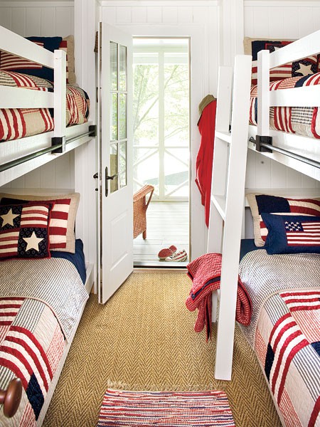 american flag bedding