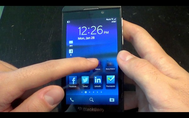 Blackberry 10: cómo hacer una captura de pantalla