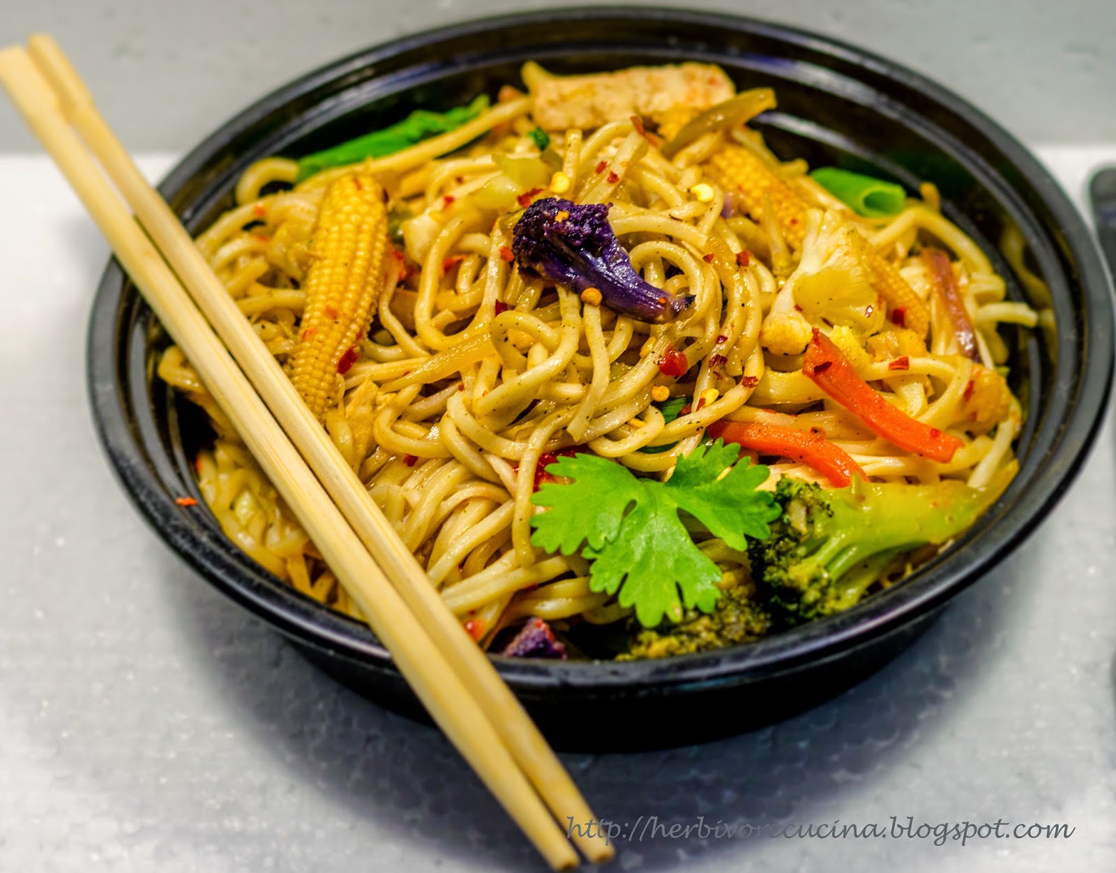 Herbivore Cucina Spicy Garlic Noodles