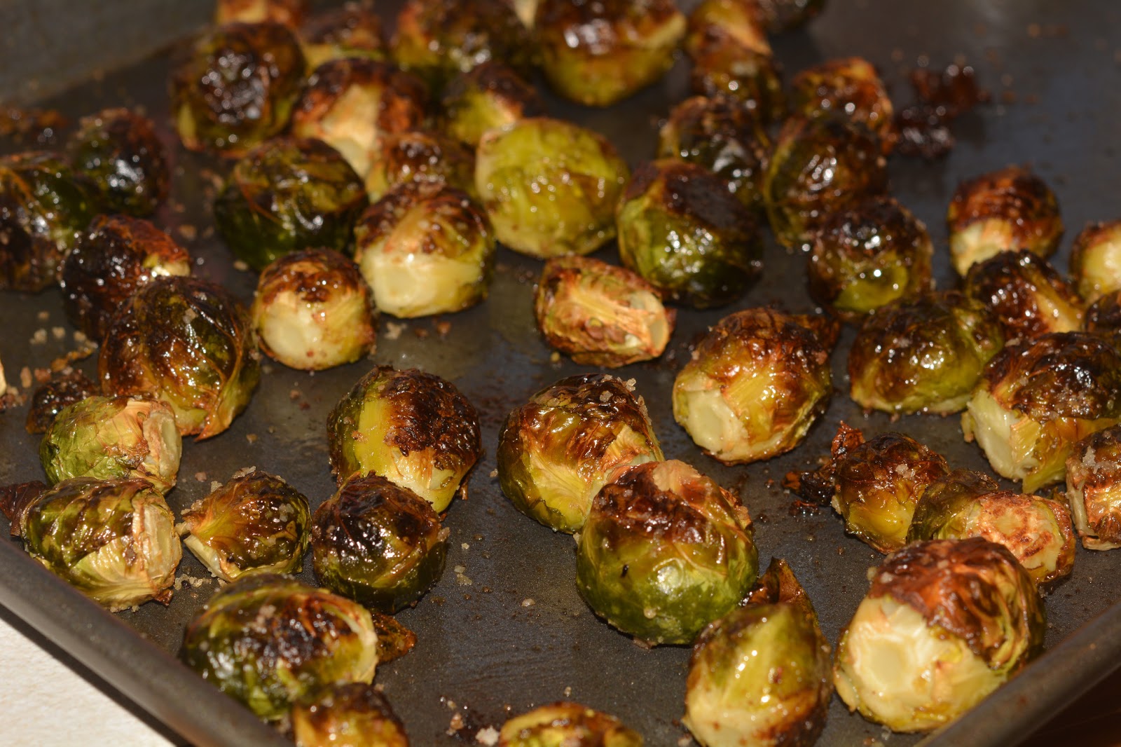 GLUTEN FREE HUGS & COOKIES XO BRUSSEL SPROUTS!!! OMG...WHO KNEW HOW