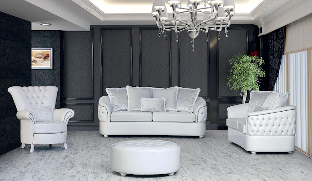 أطقم كنب أمريكي حديث جديد بأشكال مختلفة لعام 2016 معرض الترك الأنيق