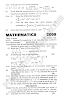 Mathematics-2009-five-year-paper-class-XII