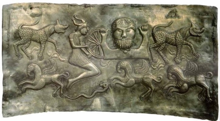 Me gusta y te lo cuento El caldero de Gundestrup Mitología Celta