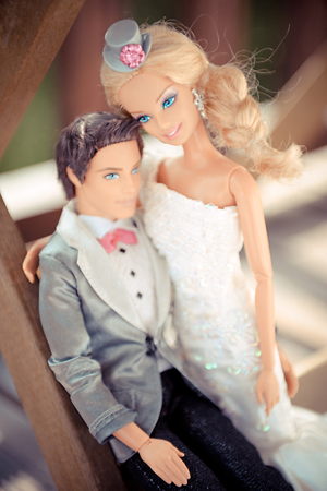 ECO GLAMAZINE: Barbie and Ken get Married