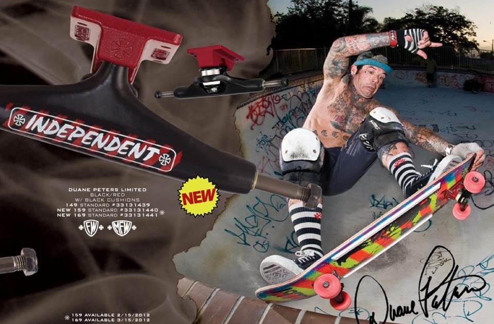 Jeff's Skateboard Page Duane Peters Independent Trucks