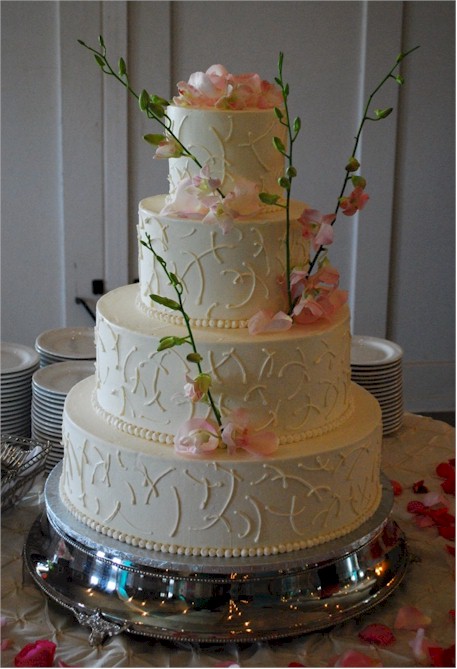 Cup A Dee Cakes Blog Orchid Wedding Cake