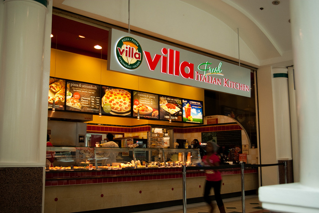 Villa Fresh Italian Kitchen Menu Nutrition Villa Fresh Italian Kitchen Menu Nutrition