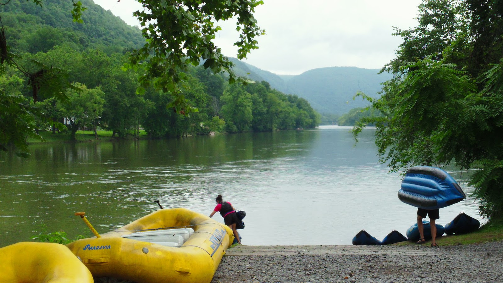 The World Inside My Head Kayaking Review The New River
