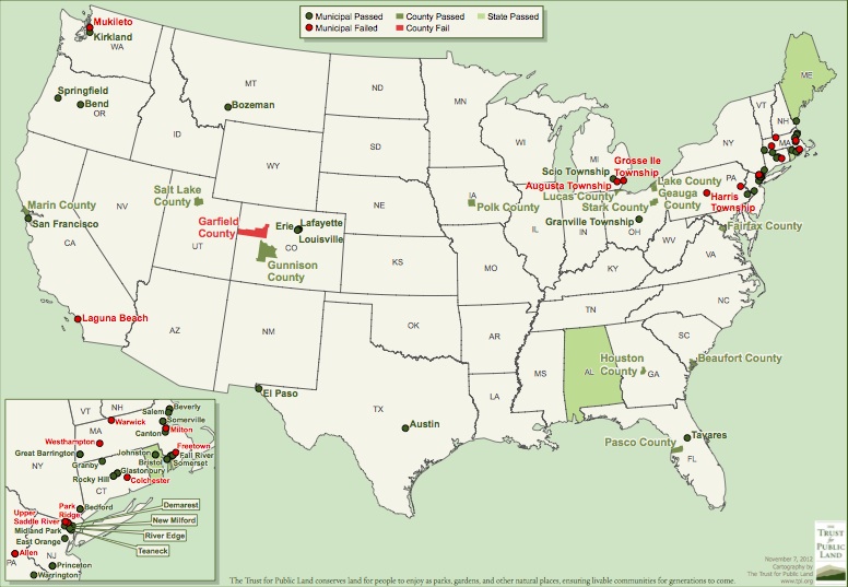 The Rural Blog Voters OK land conservation programs in 21 states