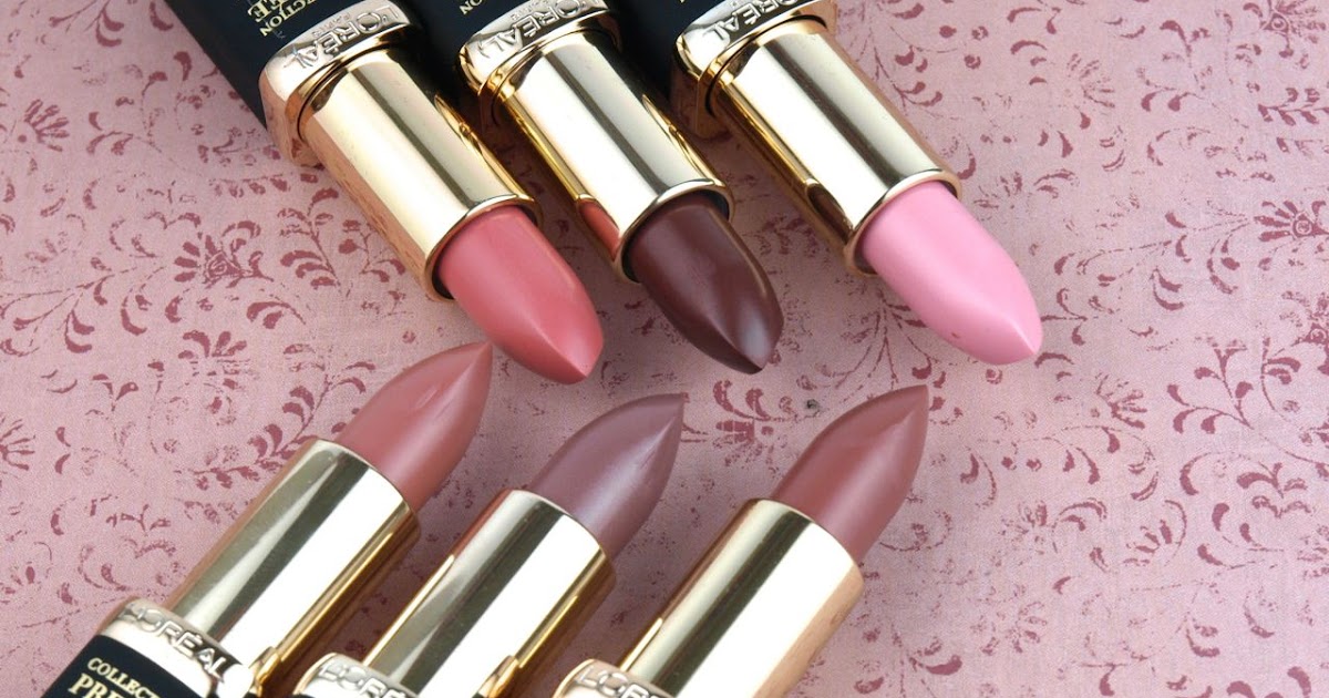 L'Oréal Exclusive Nudes Collection by Color Riche Lipsticks: Review and  Swatches
