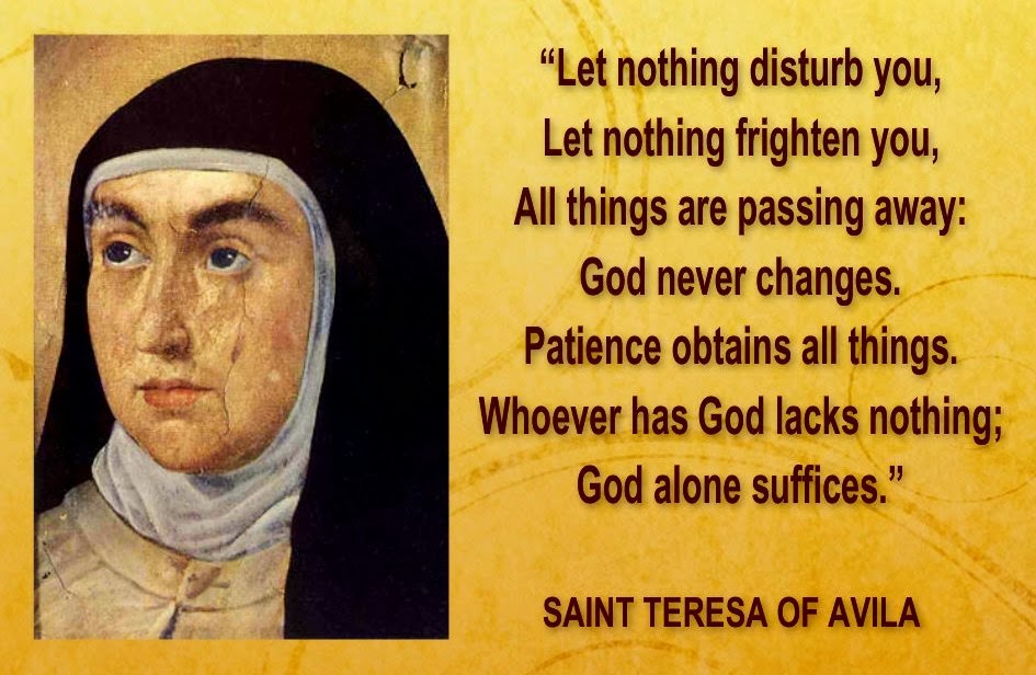 Tolentine Herald October 15 Saint Teresa of Avila