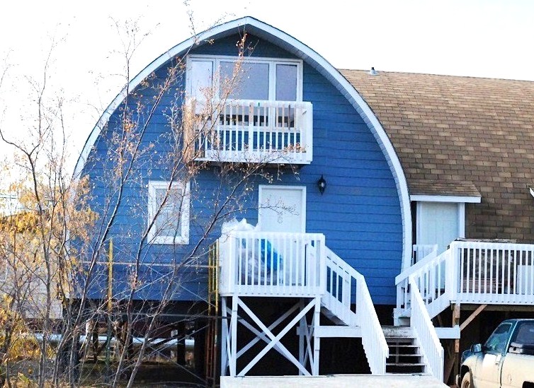 Ultima Thule Inuvik on the Mackenzie delta, Northwest Territories (NWT