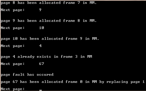 C / C++ Program To Implement LRU Page Replacement Algorithm ( Least Recently Used )