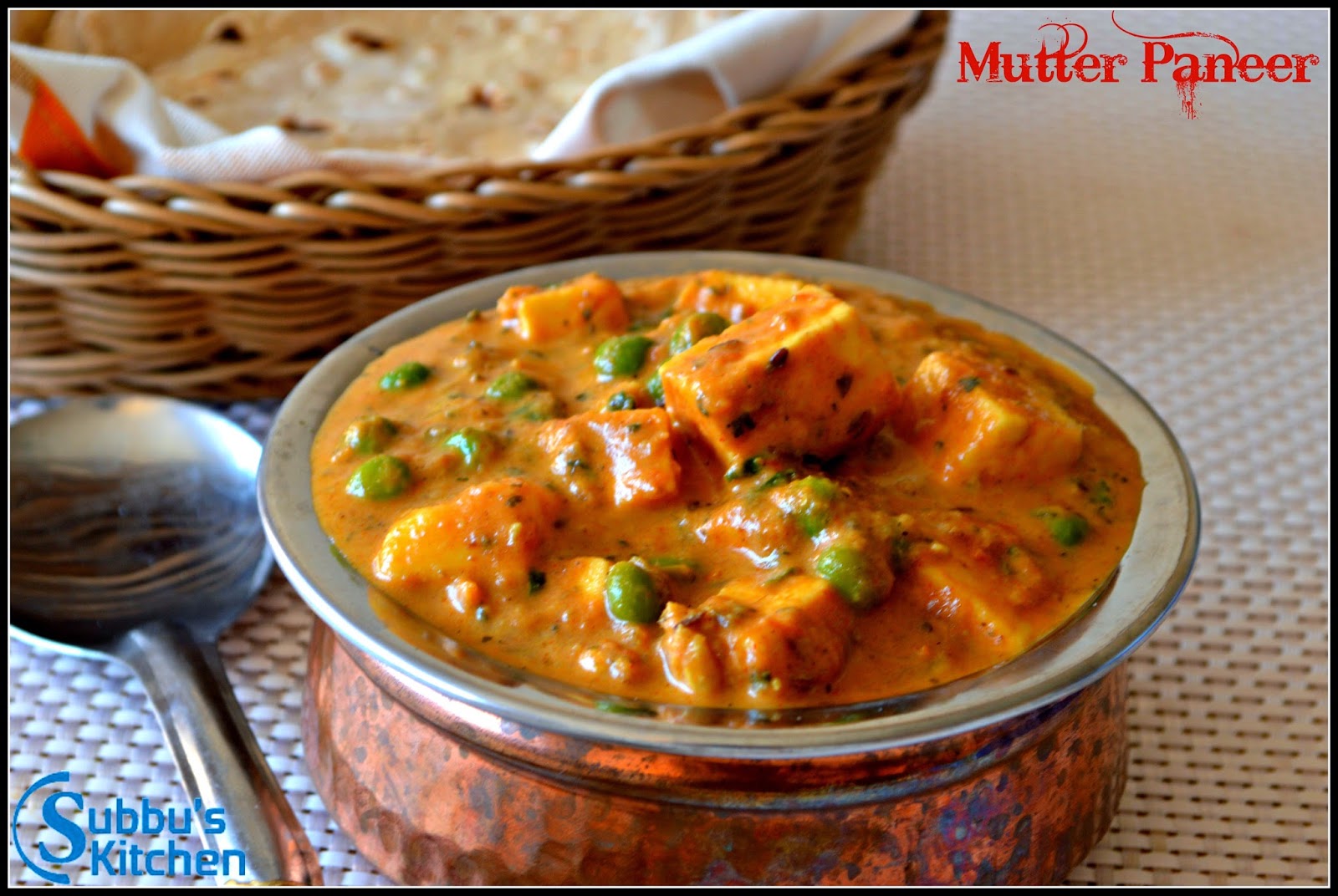 Mutter Paneer Mutter Paneer