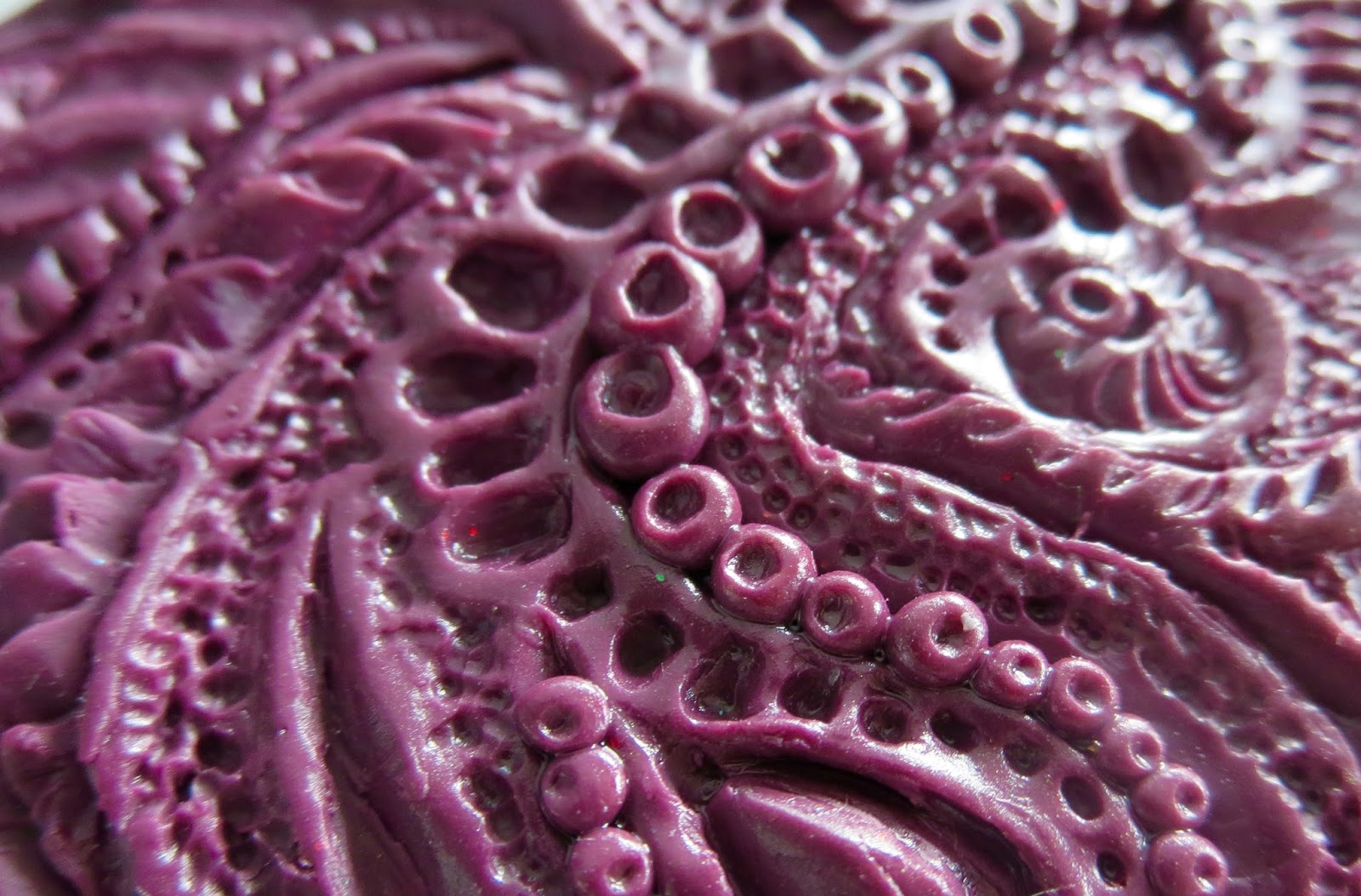 HeArtfully Creating Polymer Clay Journey Making your own Texture