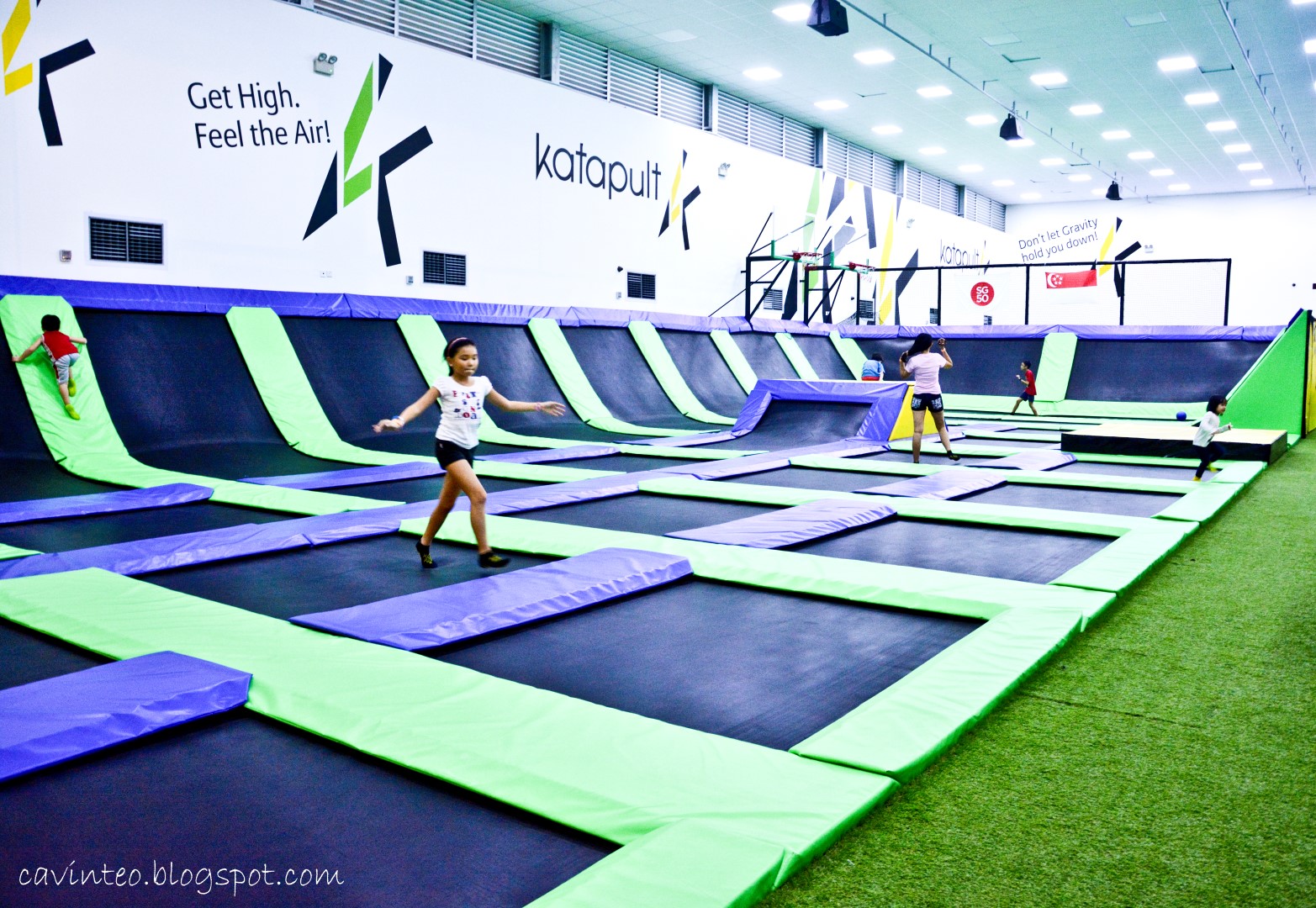 Entree Kibbles Katapult Trampoline Park ORTO Leisure Park [Yishun