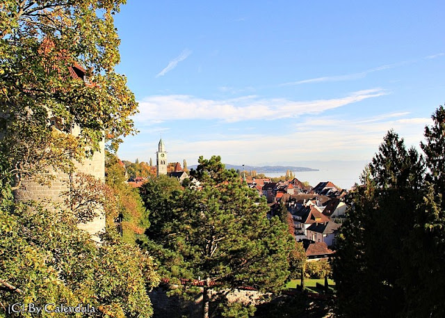 Bodensee Herbst Überlingen Stadtpark