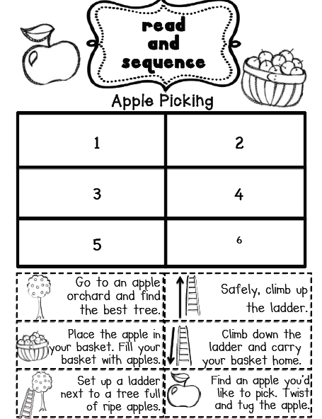 Picture Sequencing For Grade 3 - sarah s first grade snippets september