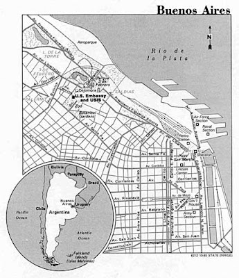 Buenos Aires Mapa de Región