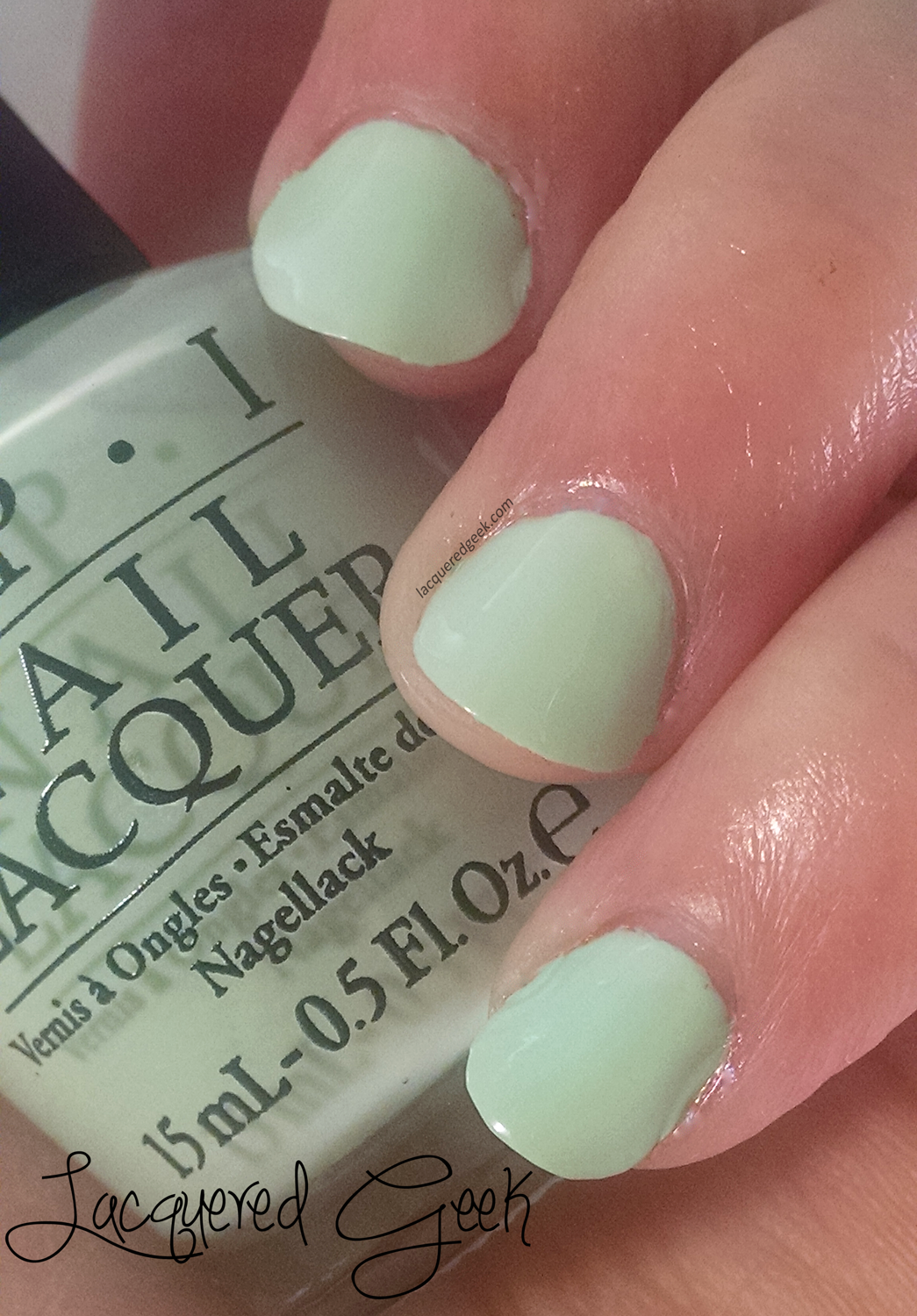 OPI That's Hula-rious! swatch from the OPI Hawaii collection