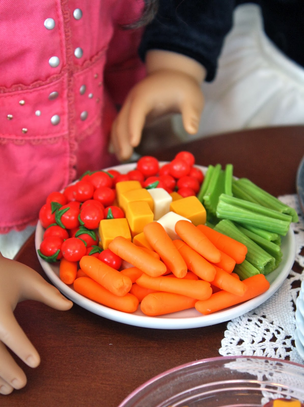 American girl doll food, American girl doll diy, American girl food