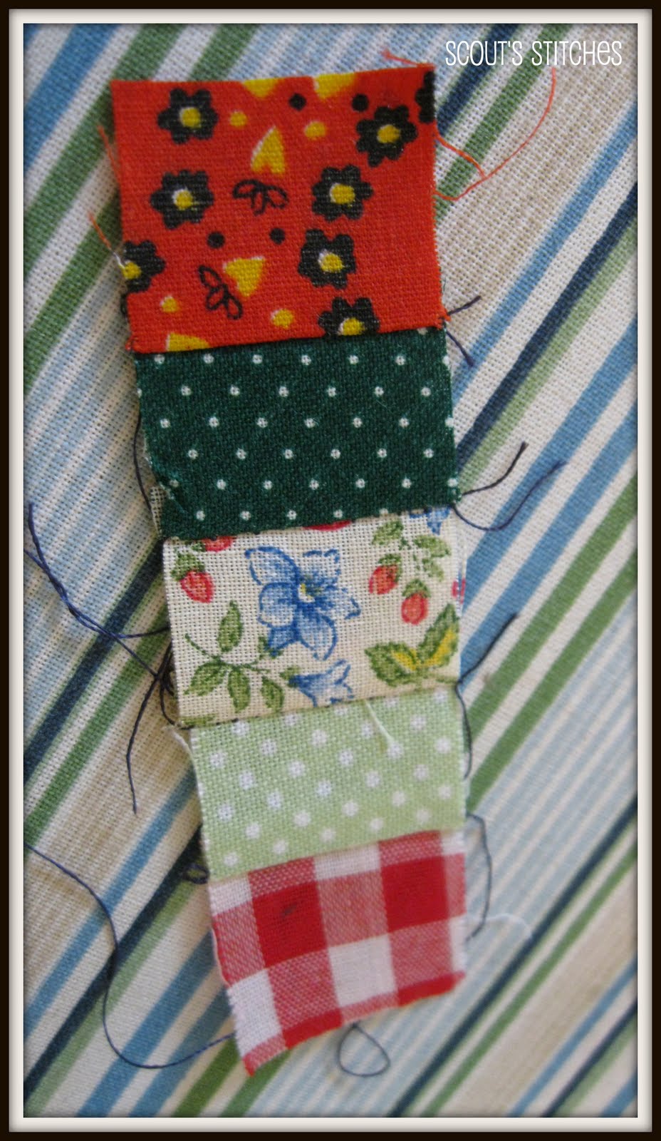 All The Joy Patchwork Christmas Ornaments