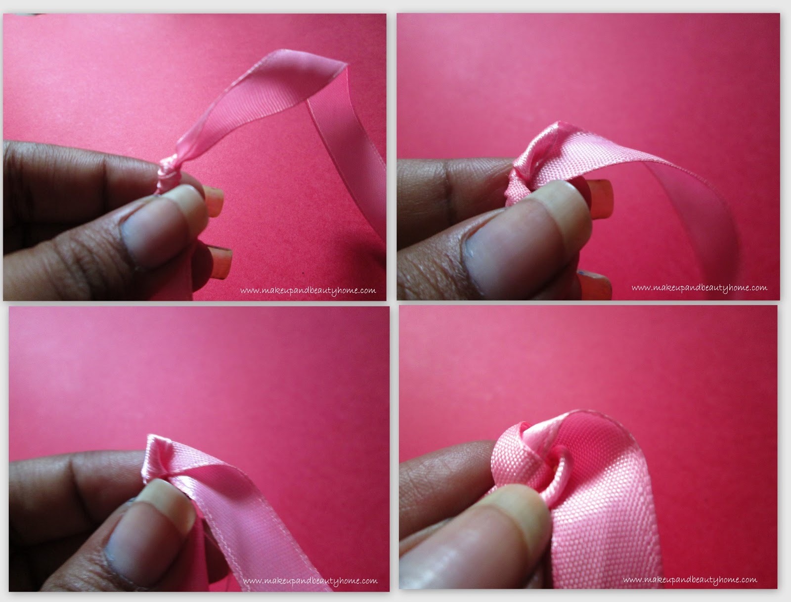 Do It Yourself Easy Ribbon Rose Ring Tutorial