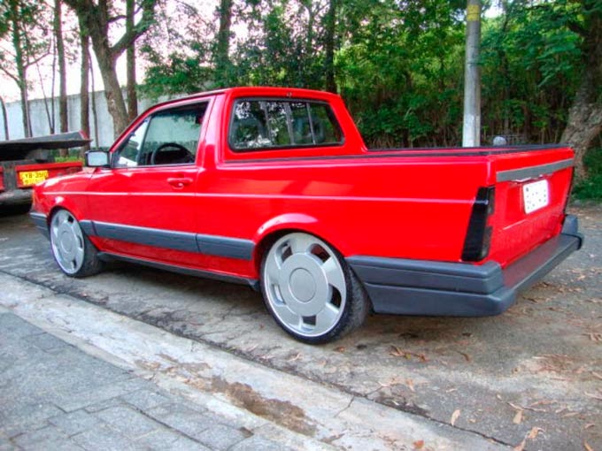 Saveiro Quadrada Rebaixada Rodas Orbital aro 18" Saveiro Quadrada Rebaixada Rodas Orbital aro 18"