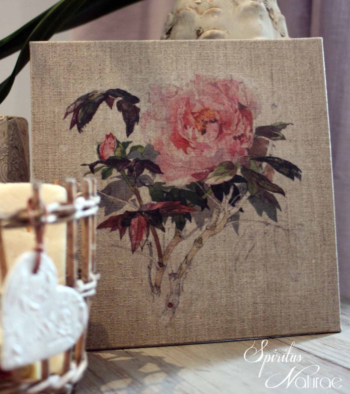 Spiritus Naturae Transfert sur toile