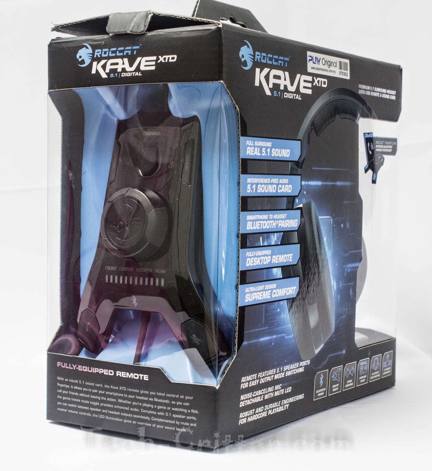 Unboxing & Review: Roccat Kave XTD 5.1 Digital Surround Sound Headset 8